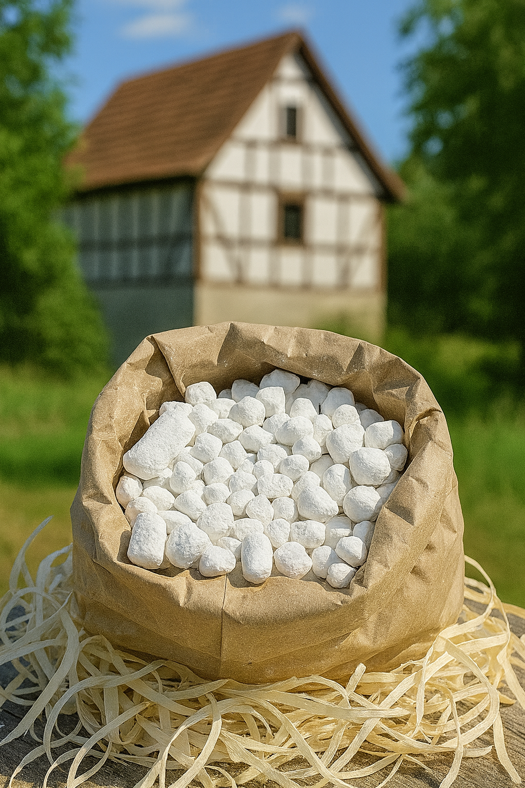 Kaolin-Ton Granulat, natürliche essbare Tonerde, 100 g