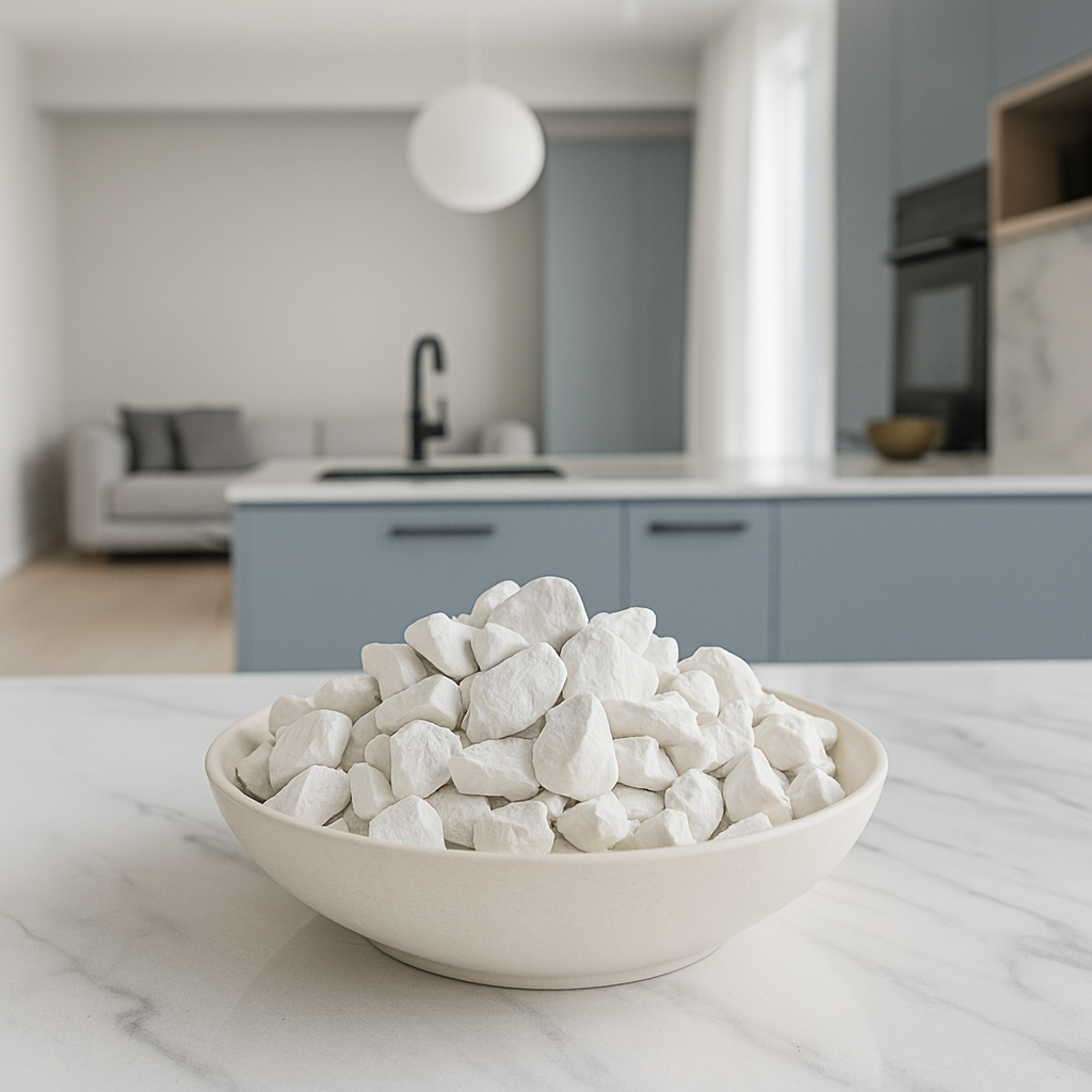 Lebensmittelkreide, feine Fraktion, Stücke, 200g.