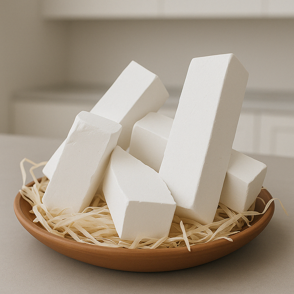 Gesägte Kreide naturrein 200g zum Verzehr