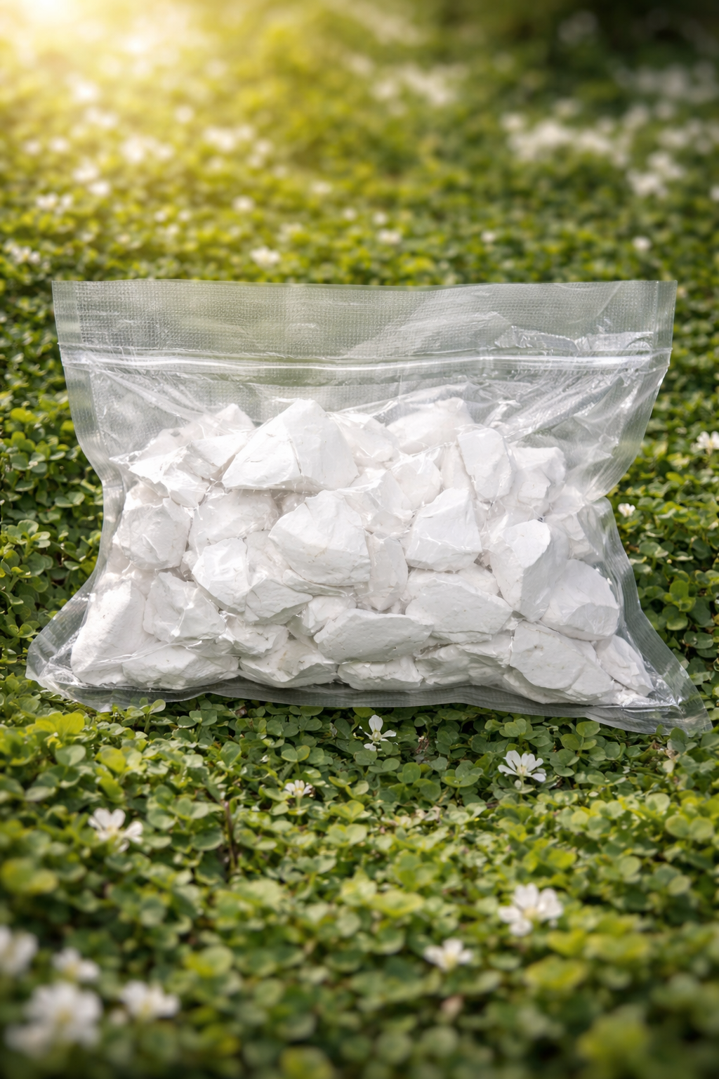 Lebensmittelkreide, feine Fraktion, Stücke, 200g.